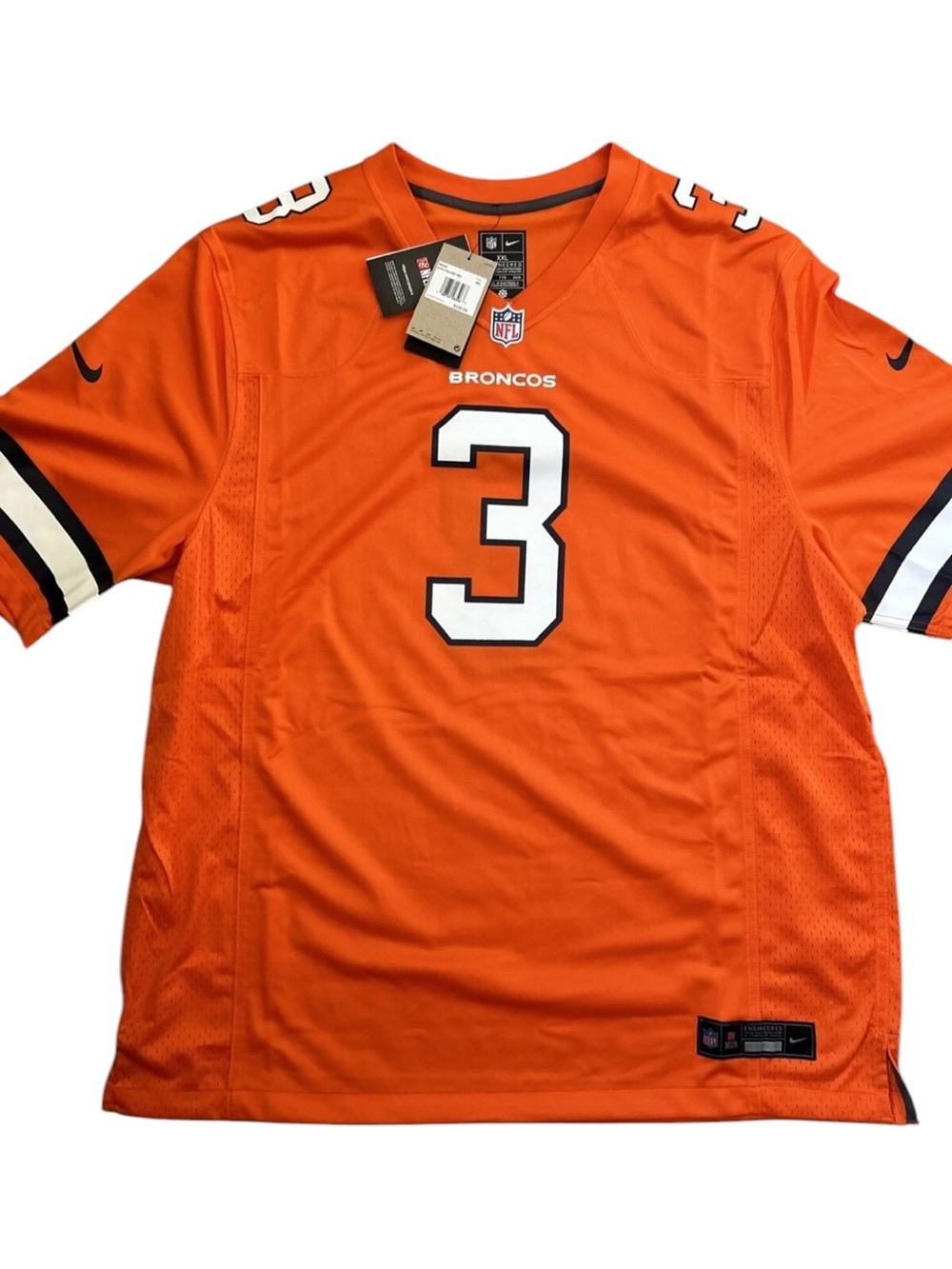 Russell Wilson Denver Broncos Nike Alternate Game Jersey Size XXL New w/ Tags
